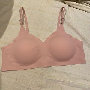 NEW Seamless Pink Bralette- XL